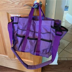 Purple Horse Grooming Tote